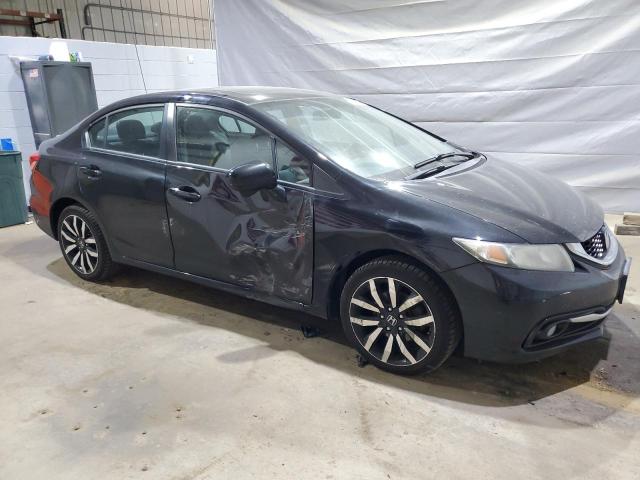 2HGFB2F97EH536860 - 2014 HONDA CIVIC EXL BLACK photo 4