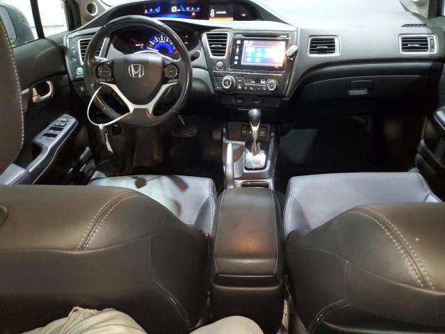 2HGFB2F97EH536860 - 2014 HONDA CIVIC EXL BLACK photo 8