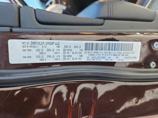 1C4RJEJG3EC248651 - 2014 JEEP GRAND CHER SUMMIT 棕色 照片 14