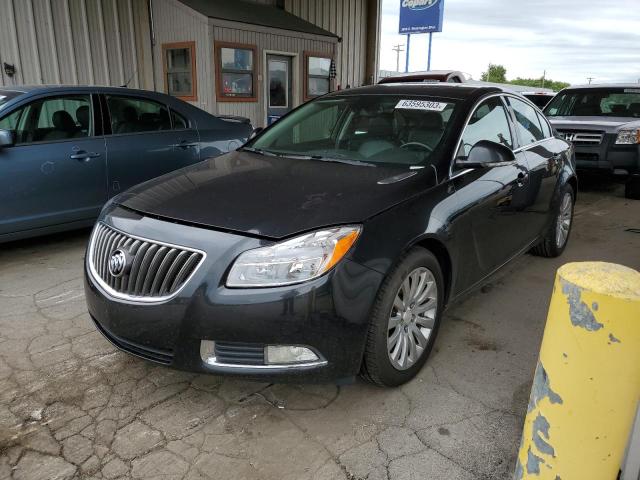 2G4GR5EKXC9114542 - 2012 BUICK REGAL BLACK photo 1