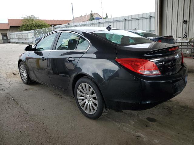 2G4GR5EKXC9114542 - 2012 BUICK REGAL BLACK photo 2