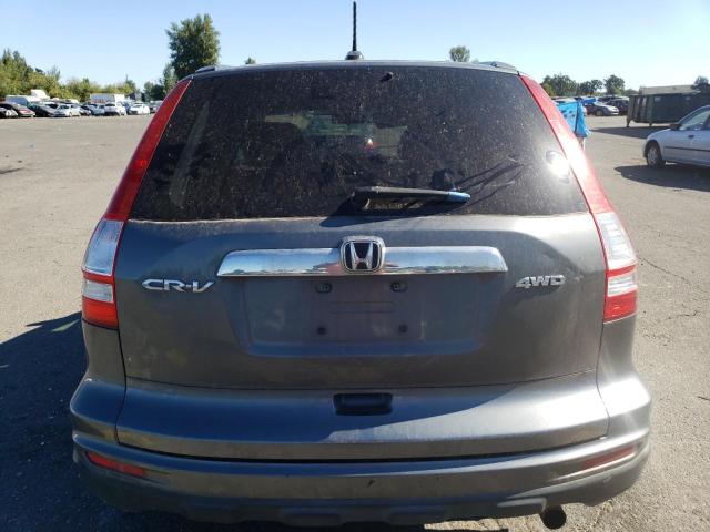 JHLRE4H72BC016528 - 2011 HONDA CR-V EXL GRAY photo 6