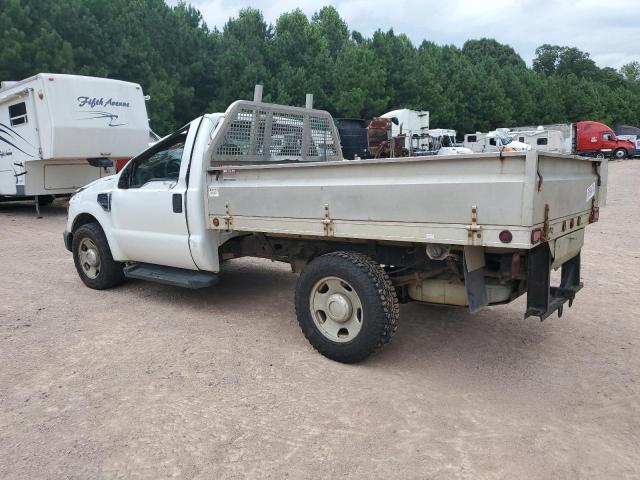 1FDSF34508EA74527 - 2008 FORD F350 SRW SUPER DUTY WHITE photo 2