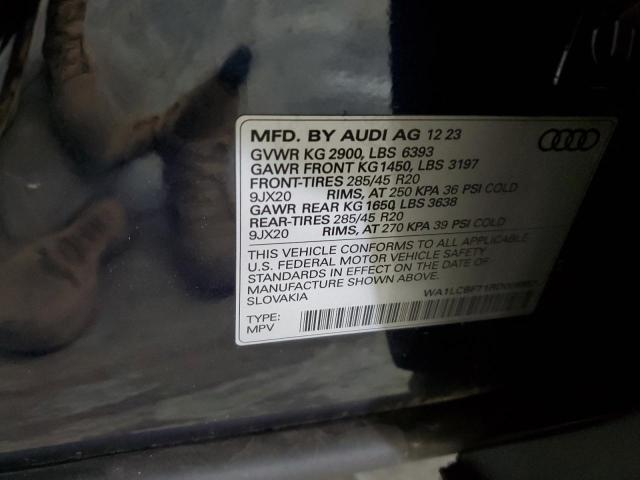 WA1LCBF71RD008953 - 2024 AUDI Q7 PREMIUM PLUS 蓝色 照片 13