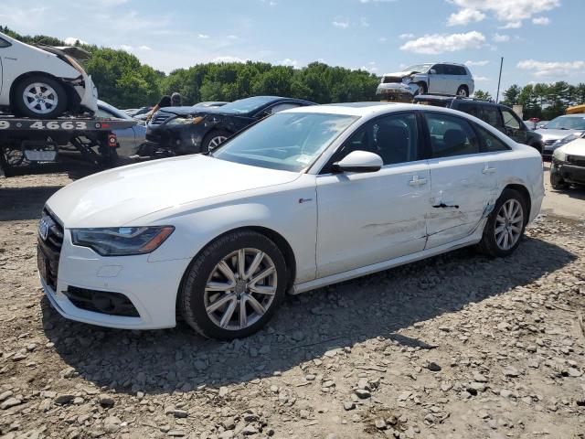 WAUHGAFCXDN014452 - 2013 AUDI A6 PRESTIGE თეთრი ფოტო 1