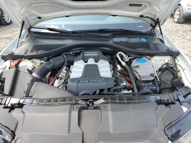 WAUHGAFCXDN014452 - 2013 AUDI A6 PRESTIGE თეთრი ფოტო 11