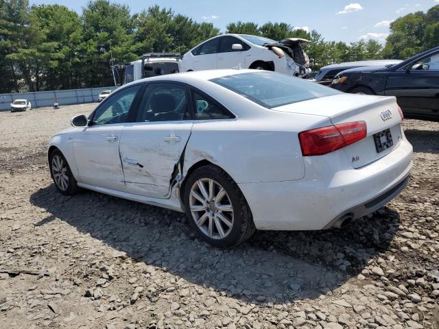 WAUHGAFCXDN014452 - 2013 AUDI A6 PRESTIGE თეთრი ფოტო 2