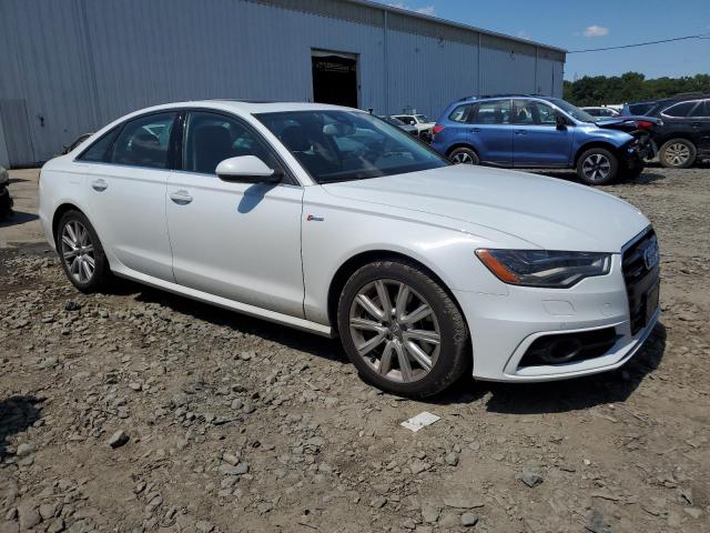WAUHGAFCXDN014452 - 2013 AUDI A6 PRESTIGE თეთრი ფოტო 4