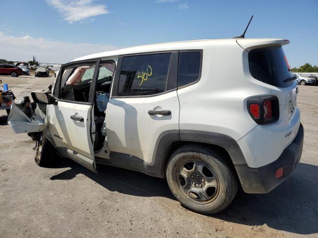 ZACCJBAB2HPG15032 - 2017 JEEP RENEGADE SPORT WHITE photo 2