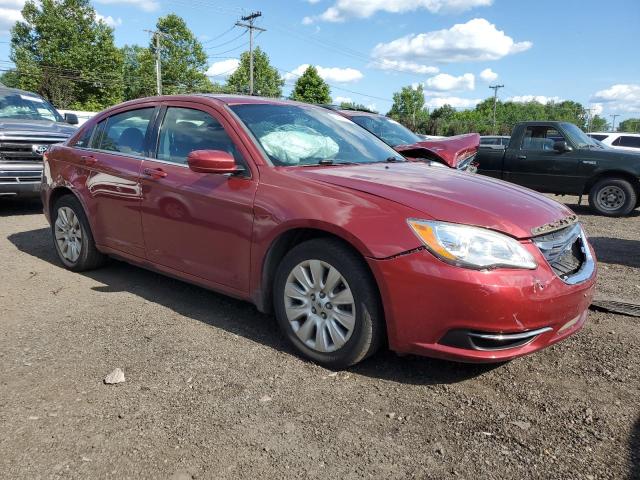 1C3CCBAB9EN145312 - 2014 CHRYSLER 200 LX BURGUNDY photo 4