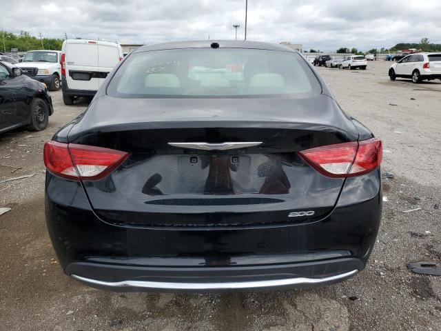 1C3CCCAB3FN553294 - 2015 CHRYSLER 200 LIMITED BLACK photo 6