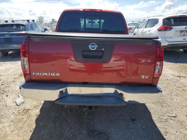 1N6AD0ERXKN709165 - 2019 NISSAN FRONTIER S RED photo 6