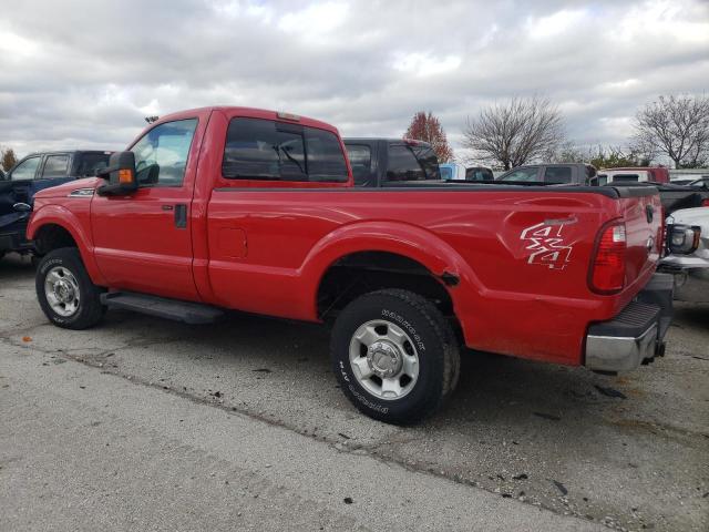 1FTBF2B65BEA10775 - 2011 FORD F250 SUPER DUTY RED photo 2