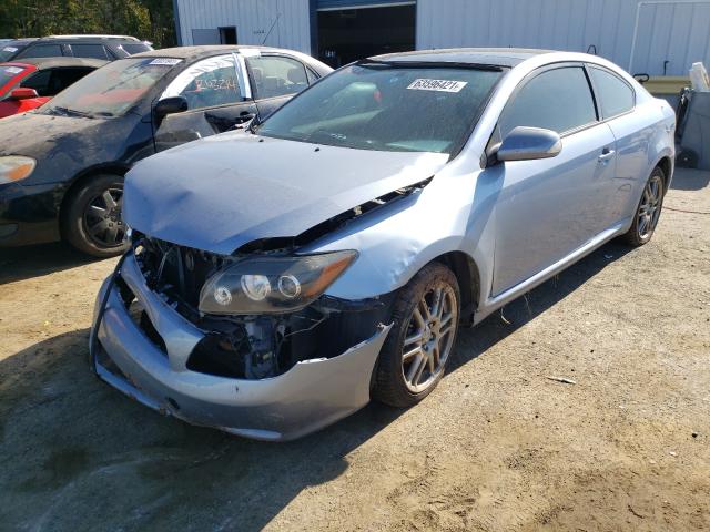 JTKDE167090282000 - 2009 TOYOTA SCION TC BLUE photo 2