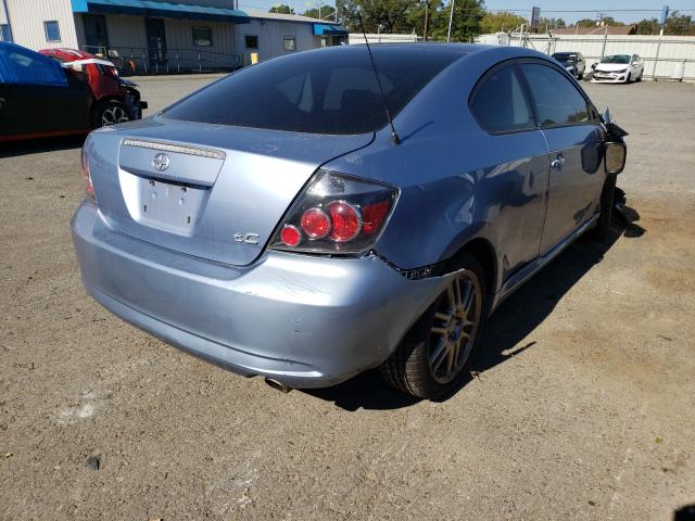 JTKDE167090282000 - 2009 TOYOTA SCION TC BLUE photo 4