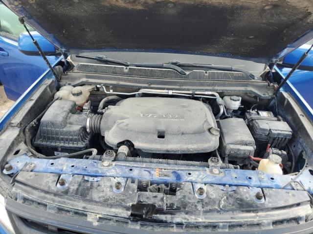 1GCGTEEN8J1195249 - 2018 CHEVROLET COLORADO ZR2 BLUE photo 11