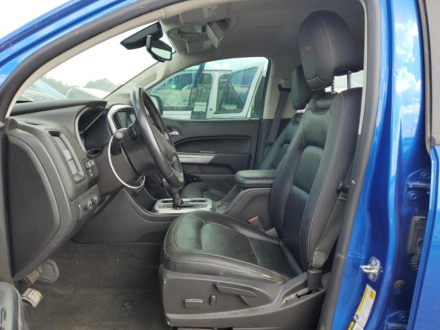 1GCGTEEN8J1195249 - 2018 CHEVROLET COLORADO ZR2 BLUE photo 7