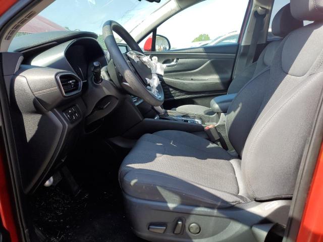 5NMS3CADXLH238543 - 2020 HYUNDAI SANTA FE SEL RED photo 7