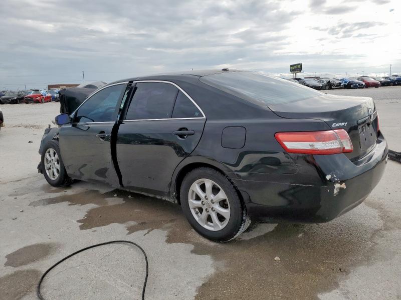 4T1BF3EK6BU178344 - 2011 TOYOTA CAMRY BASE أسود صورة 2