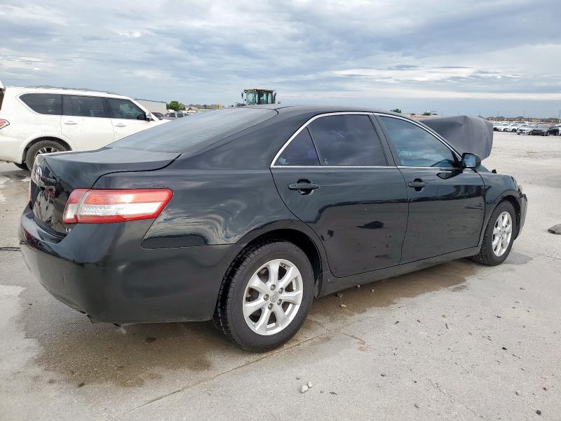 4T1BF3EK6BU178344 - 2011 TOYOTA CAMRY BASE أسود صورة 3