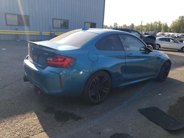 WBS1H9C55HV786233 - 2017 BMW M2 BLUE photo 3