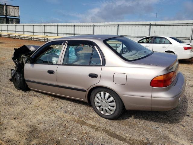 1Y1SK5281YZ405516 - 2000 CHEVROLET GEO PRIZM BASE GOLD photo 2