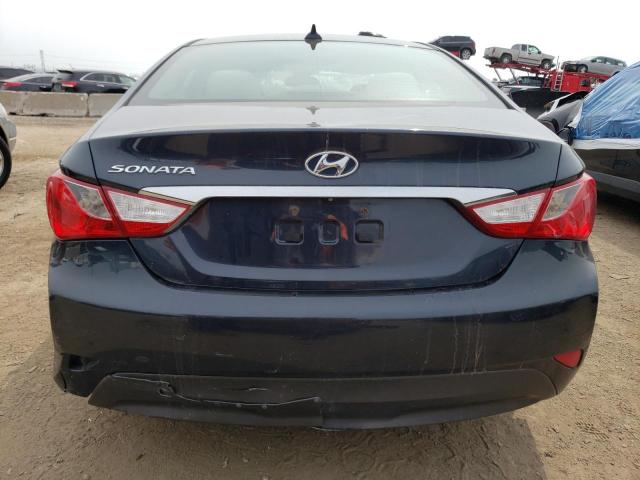 5NPEB4AC0EH822050 - 2014 HYUNDAI SONATA GLS BLUE photo 6