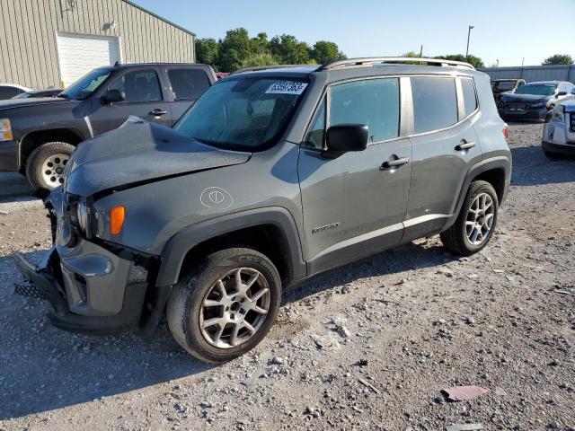 ZACNJBABXLPL19500 - 2020 JEEP RENEGADE SPORT GRAY photo 1