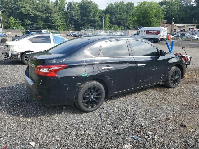 3N1AB7AP8JY333009 - 2018 NISSAN SENTRA S BLACK photo 3