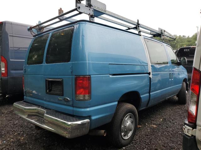 1FTSE3EL1EDA14469 - 2014 FORD ECONOLINE E350 SUPER DUTY VAN BLUE photo 3