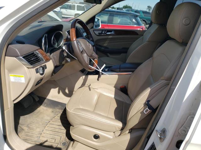 4JGDA5HB1CA025243 - 2012 MERCEDES-BENZ ML 350 4MATIC WHITE photo 7