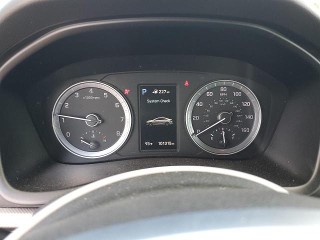 5NPE34AF7KH746569 - 2019 HYUNDAI SONATA LIMITED Argent photo 9