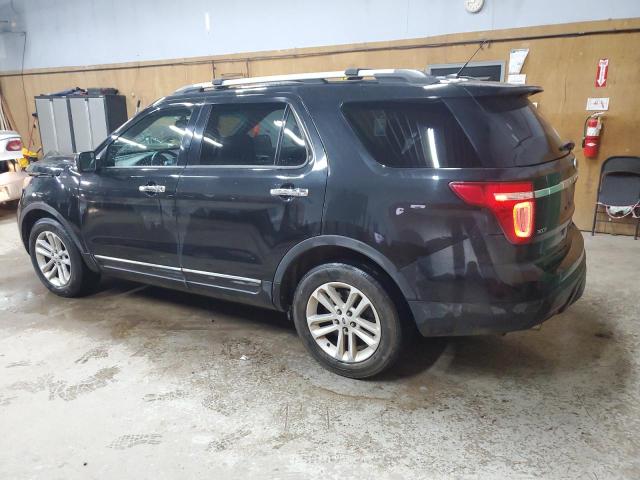 1FM5K7D80EGA98417 - 2014 FORD EXPLORER XLT BLACK photo 2
