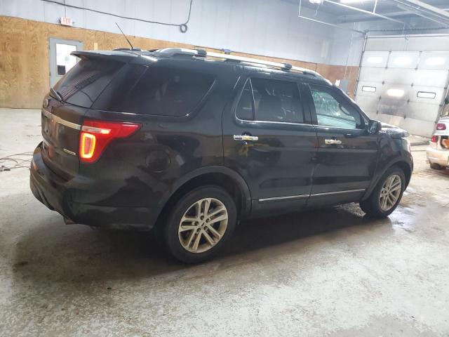 1FM5K7D80EGA98417 - 2014 FORD EXPLORER XLT BLACK photo 3