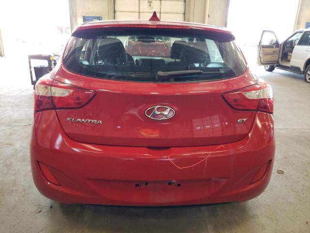 KMHD35LEXDU038925 - 2013 HYUNDAI ELANTRA GT RED photo 6