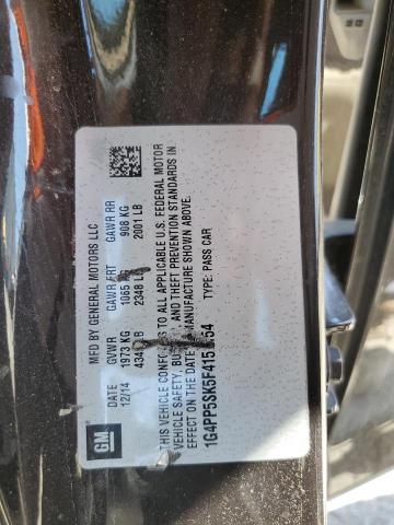 1G4PP5SK5F4157154 - 2015 BUICK VERANO BROWN photo 13