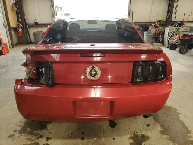 1ZVHT80NX85179194 - 2008 FORD MUSTANG RED photo 6