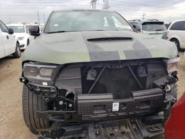 1C4SDJGJ5MC556763 - 2021 DODGE DURANGO SRT 392 GREEN photo 5