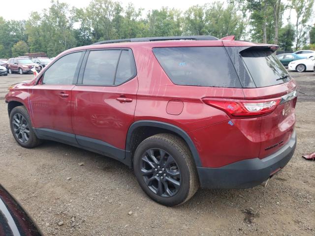 1GNEVJKW6MJ160194 - 2021 CHEVROLET TRAVERSE RS RED photo 2