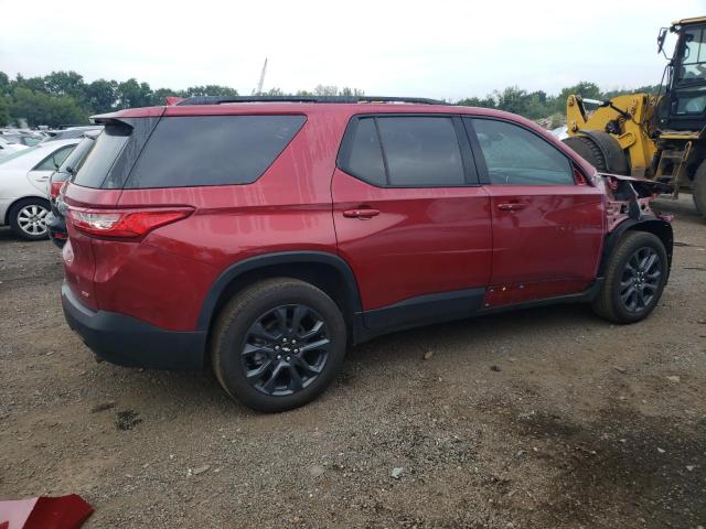 1GNEVJKW6MJ160194 - 2021 CHEVROLET TRAVERSE RS RED photo 3