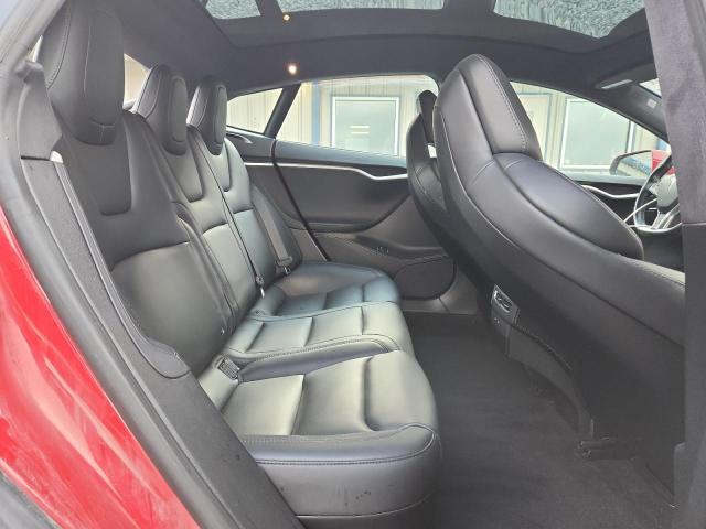 5YJSA1E42JF259793 - 2018 TESLA MODEL S წითელი ფოტო 10