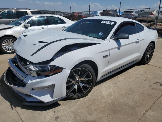 1FA6P8TD1L5126965 - 2020 FORD MUSTANG WHITE photo 1