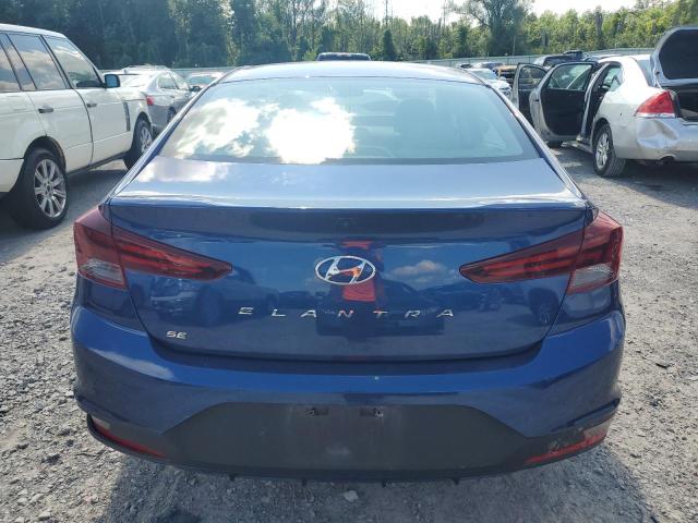 5NPD74LF4KH481591 - 2019 HYUNDAI ELANTRA SE BLUE photo 6