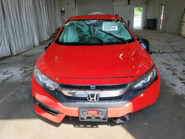 2HGFC2F57GH575025 - 2016 HONDA CIVIC LX RED photo 5