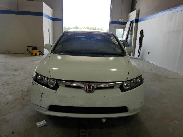 1HGFA16566L061622 - 2006 HONDA CIVIC LX WHITE photo 5