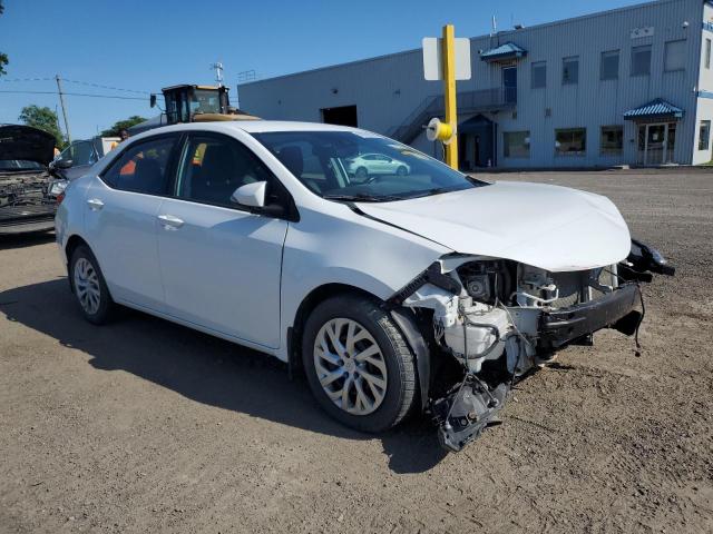 2T1BURHE4KC137890 - 2019 TOYOTA COROLLA L Biały zdjęcie 4