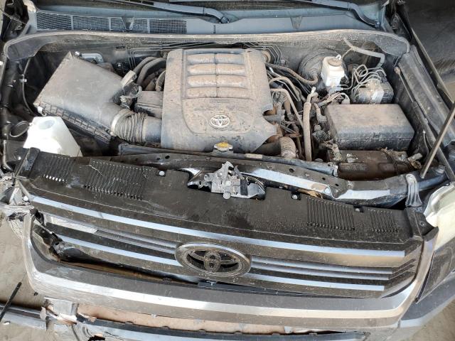 5TFUM5F12EX052781 - 2014 TOYOTA TUNDRA DOUBLE CAB SR/SR5 BLACK photo 11