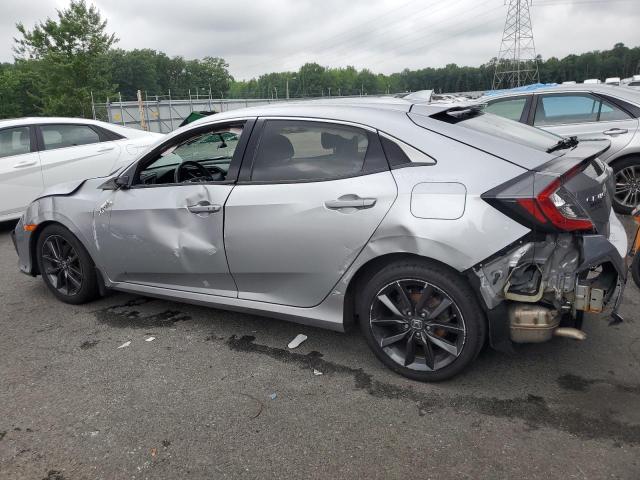 SHHFK7H6XLU421069 - 2020 HONDA CIVIC EX SILVER photo 2