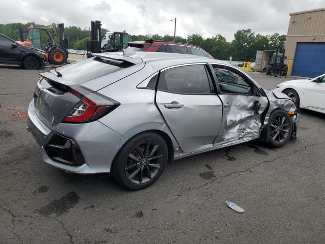 SHHFK7H6XLU421069 - 2020 HONDA CIVIC EX SILVER photo 3