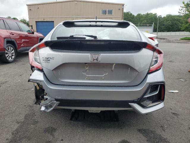 SHHFK7H6XLU421069 - 2020 HONDA CIVIC EX SILVER photo 6